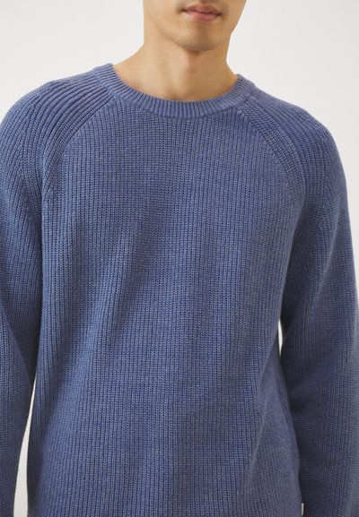 NN.07 JACOBO - Strikkegenser - gray blue