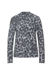 Daisy Street - Felpa con collo a imbuto color panna con zip