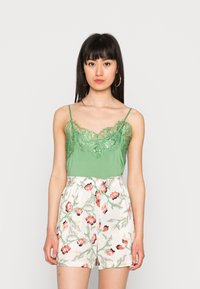 Soaked in Luxury CLARA SINGLET - Top - stone green