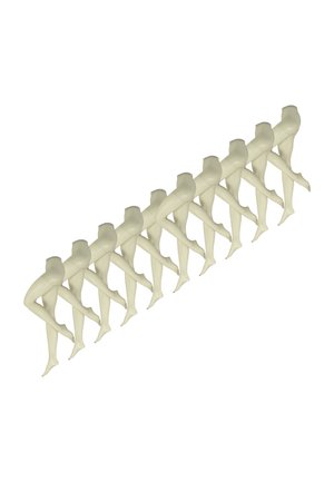 NUR DIE 10-PACK SUPERSITZ - Strømpebukser - perle