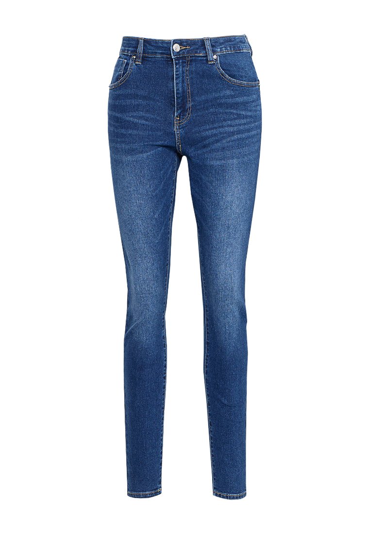 ONLY Carmakoma Jeans Skinny Fit donkerblauw