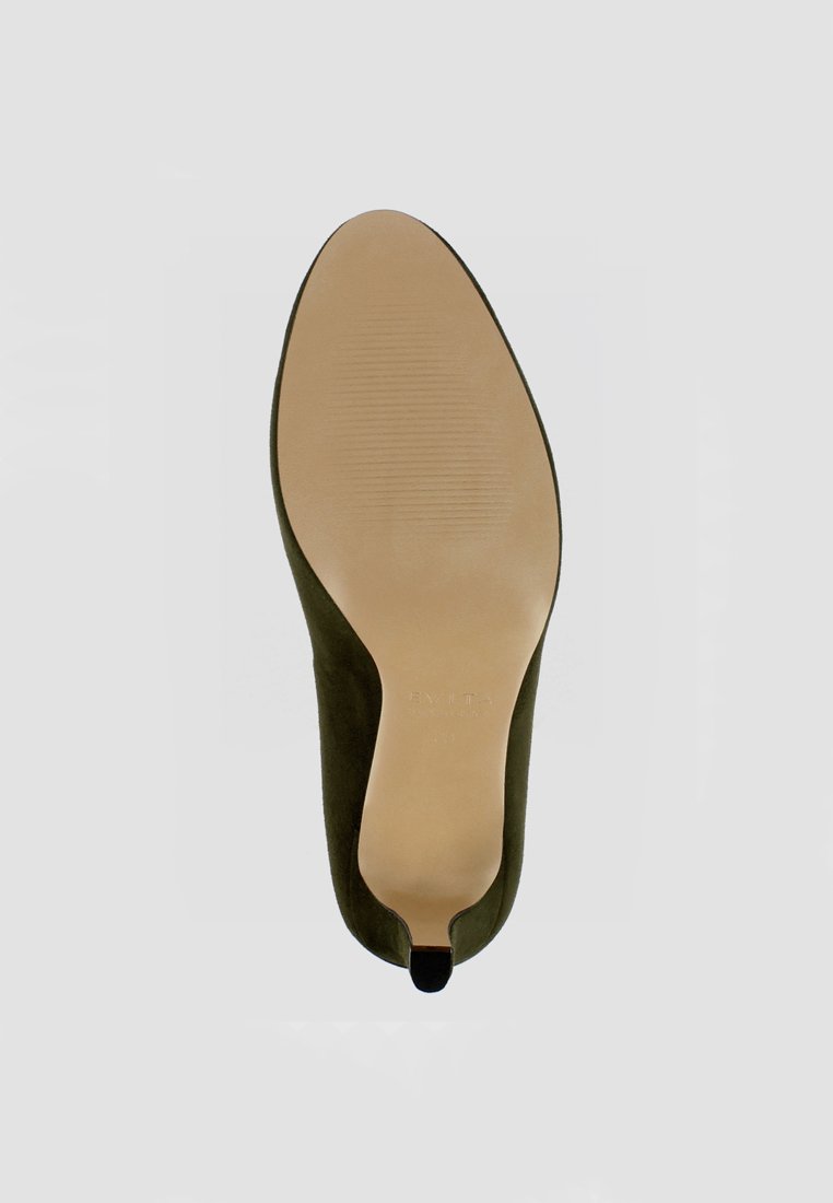 Damen Klassische Pumps | Evita BIANCA Pumps khaki - LG12275 Damen Klassische Pumps | Evita BIANCA Pumps khaki - LG12275