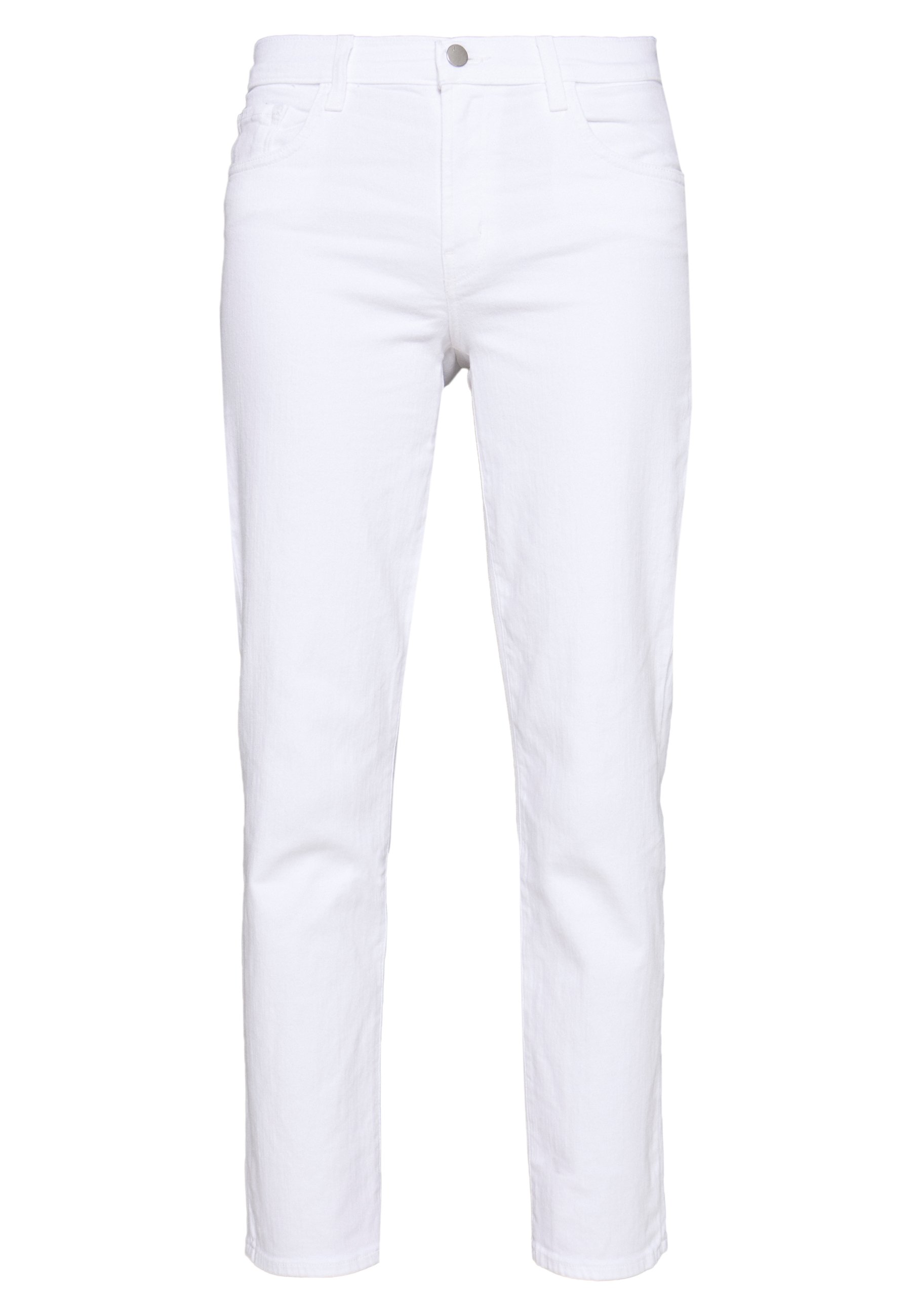 J Brand ADELE RISE Jeans straight leg white Zalando.no J Brand ADELE RISE - Jeans straight leg - white