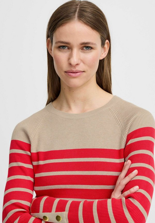 BYMMMORLA - Jumper - humus mix3