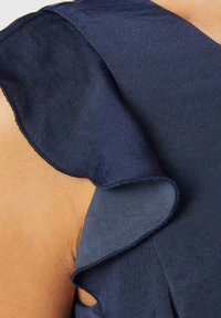 Morgan SMOCKED WAIST - Vestito lungo - indigo