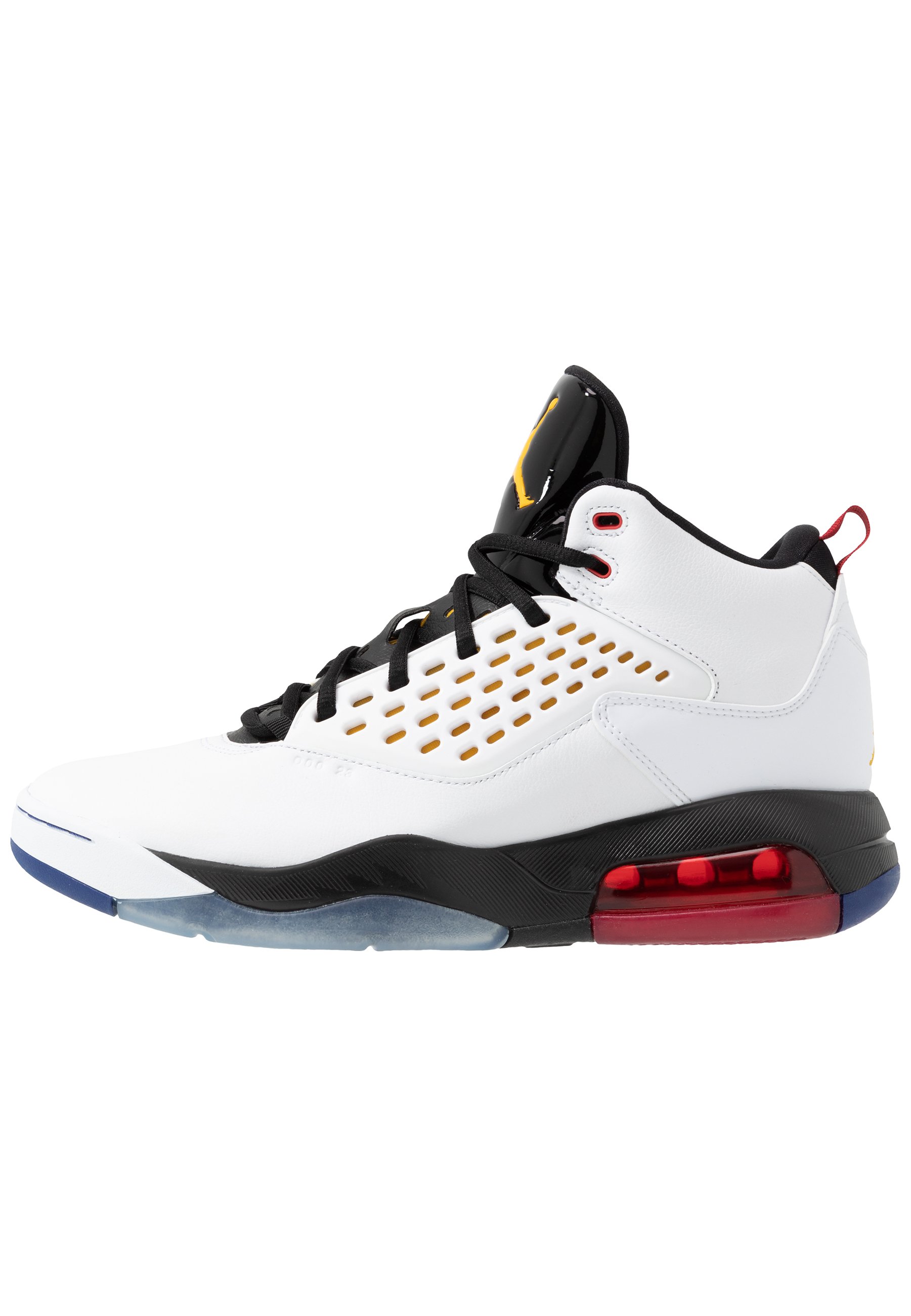 Jordan MAXIN 200 Høye joggesko whitedark sulfurblack Jordan MAXIN 200 Høye joggesko blackrush bluewhite