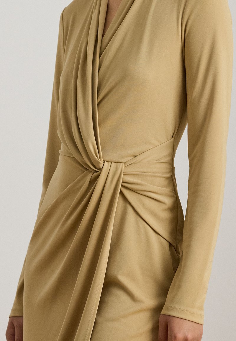 ralph lauren twisted knot jersey dress Lauren Ralph Lauren Petite Twisted-Knot Jersey Dress
