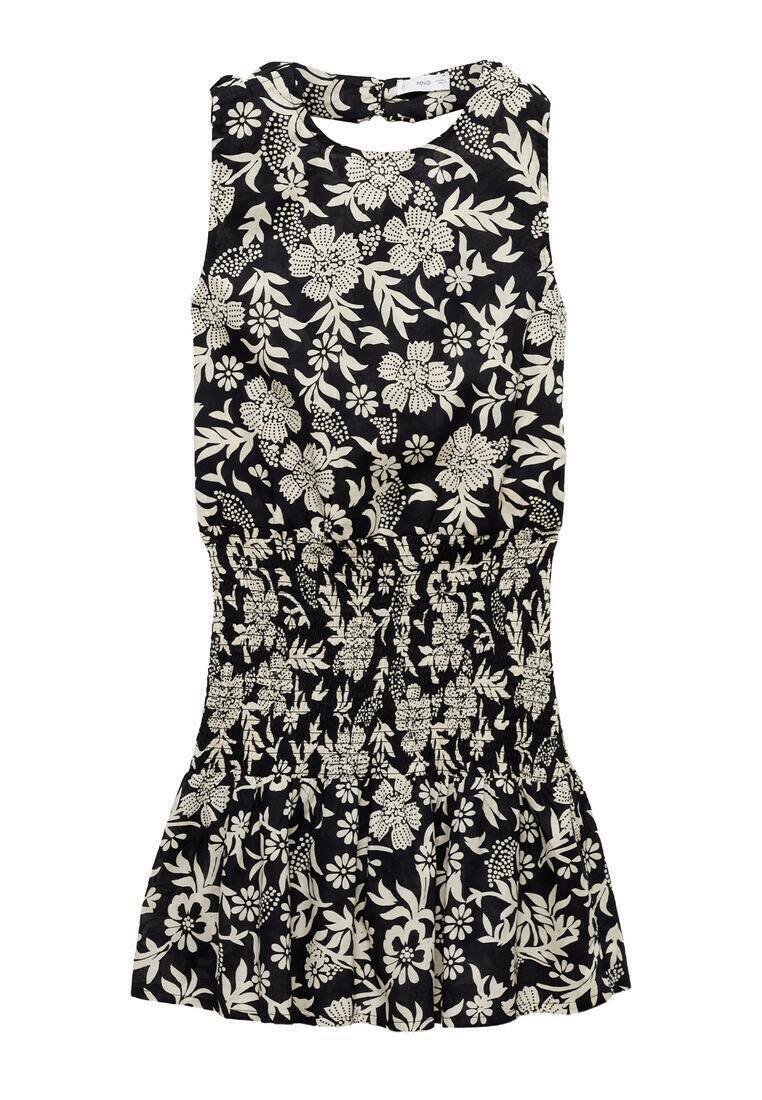 Mango Kids Jurk zwart Mango Kids Jurk zwart