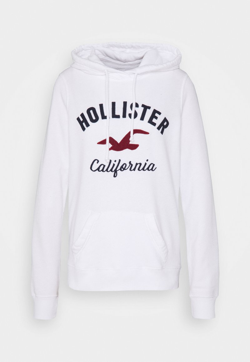 yo lavo mi ropa maximizar hierba Hollister Co. TERRY TECH CORE - Jersey con capucha - white/blanco - Zalando .es