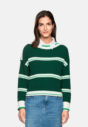 Jumper - dark jade green