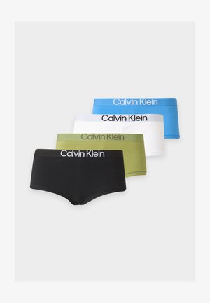 Calvin Klein Underwear, 5 PACK - Dámske boxerky - black/poseidon blue/grey heather