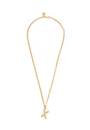 LETRA X - Collar - color oro