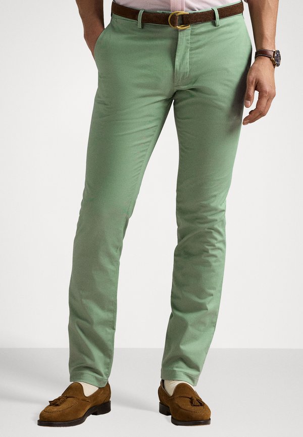 SLIM FIT CHINO TROUSER - Chinos - faded mint