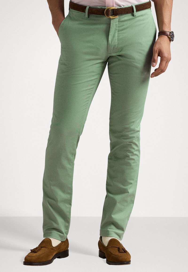 Polo Ralph Lauren - SLIM FIT CHINO TROUSER - Chino - faded mint, Agrandir