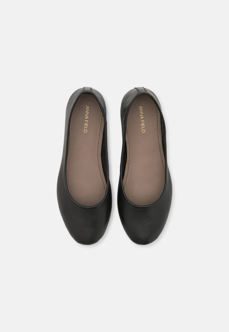 Damen Klassische Ballerinas | Anna Field LEATHER Klassischer Ballerina black/schwarz - VG88685 Damen Klassische Ballerinas | Anna Field LEATHER Klassischer Ballerina black/schwarz - VG88685