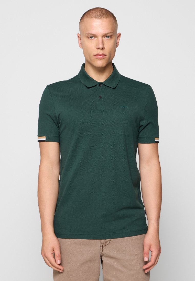 Boss Poloshirt donkergroen Boss Poloshirt donkergroen