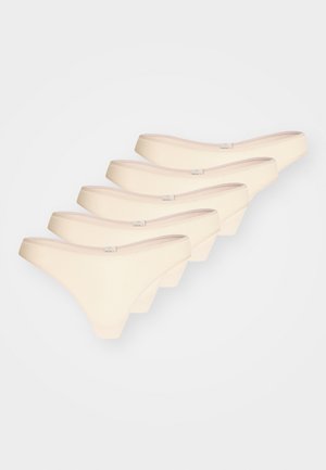 AMARIS 5 PACK - Perizoma - beige