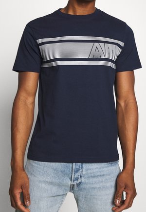 Triko s potiskem - dark blue