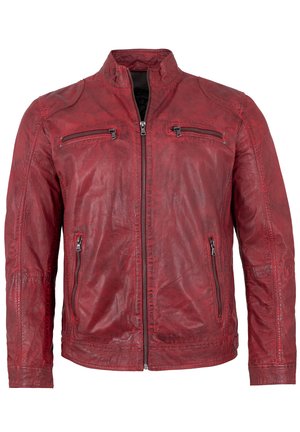 Mark Maddox ALESSIO - Lederjacke - rot
