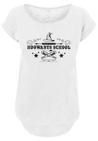 F4NT4STIC HARRY POTTER HOGWARTS FIRST YEAR - T-shirts med print - white