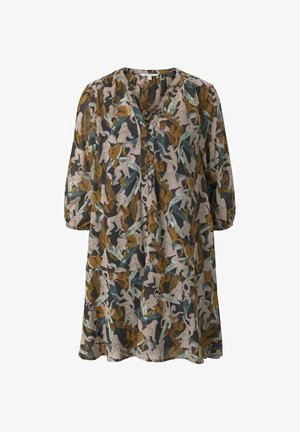 TOM TAILOR DENIM, Robe de jour - abstract monkey print