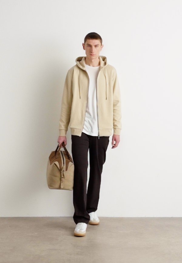 SPENCE - Zip-up sweatshirt - light beige3