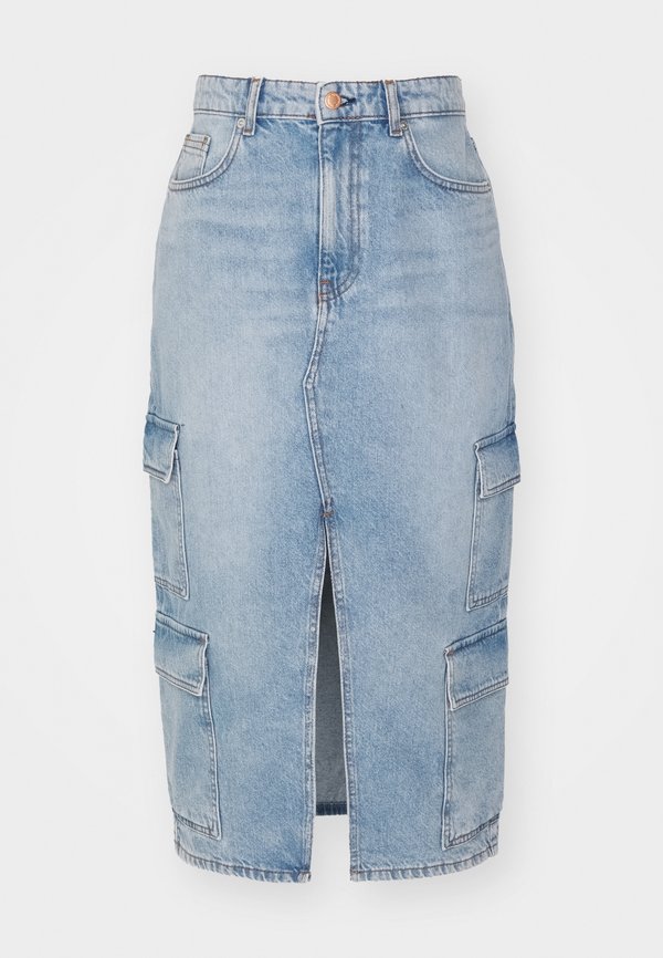 ONLPOSEY - Denim skirt4