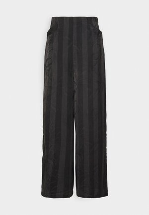 La Strada Unica, LSUSATINA WIDE PANT  - Püksid - black