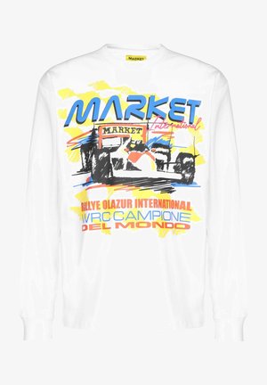 Market RACING STRIPE CHINATOWN - Longsleeve - white