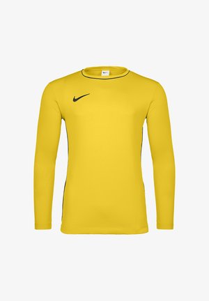 Nike Performance, T-shirt à manches longues - gelbschwarz
