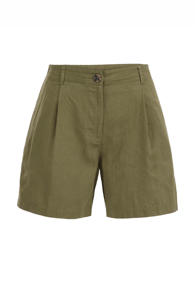 WE Fashion Shorts olijfgroen