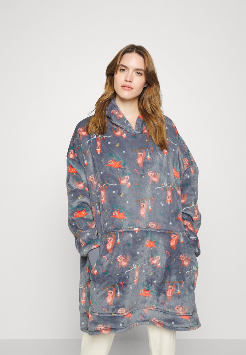 Cotton On Body SNUGGET ADULTS OVERSIZED HOODIE Dressing gown steel