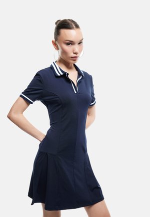 POLO NECK - Jerseyjurk - dark blue