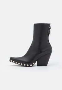 Jeffrey Campbell WALTON - Botine cowboy/biker - black