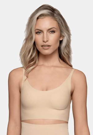 ROUND-NECK - Toppe - beige
