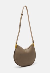 Coccinelle SUNUP - Keresztpántos táska - warm taupe/rosette