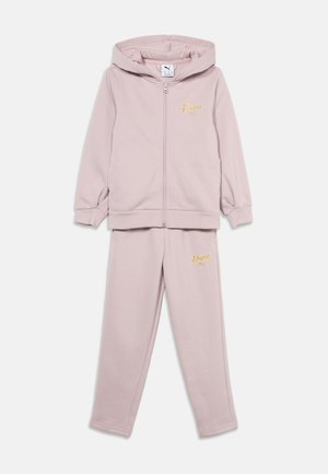 Puma, SCRIPT GLITTER UNISEX SET - Træningssæt - misty pink
