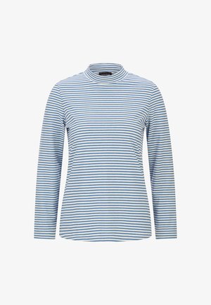 GOLDNER, SHIRT PETITE - Langarmshirt - blue cream white striped