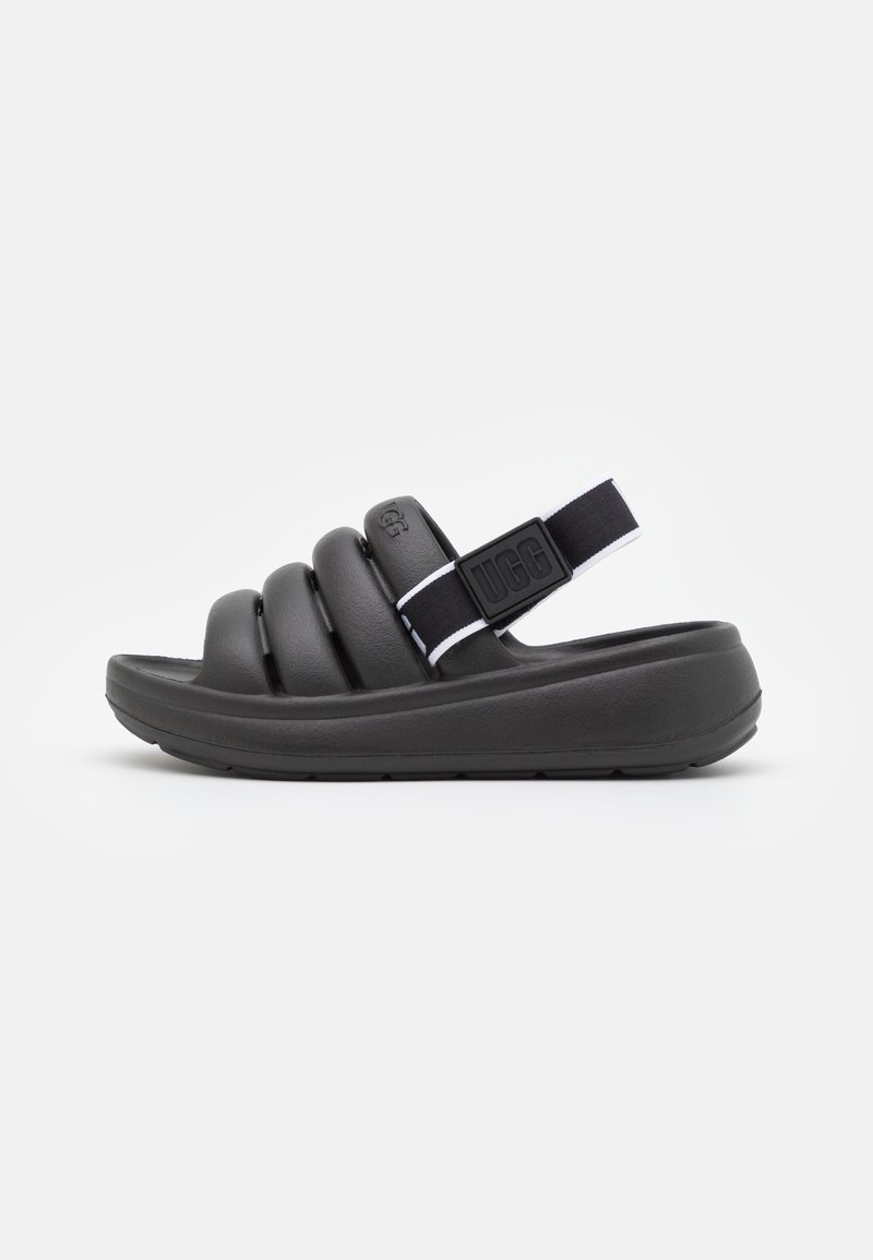 UGG SPORT YEAH UNISEX Sandals black Zalando.co.uk