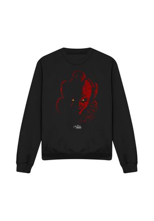 Cotton Soul, WELCOME TO DERRY PENNYWISE FACE - Sweatshirt - black