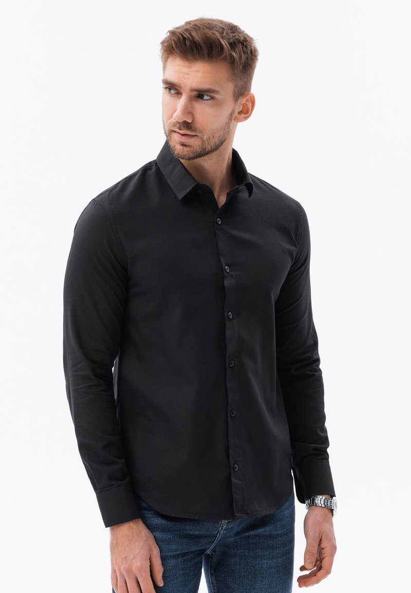 Ombre ELEGANT  - Zakelijk overhemd - black