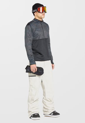 GRIDLOCK - Fleece jumper - black print