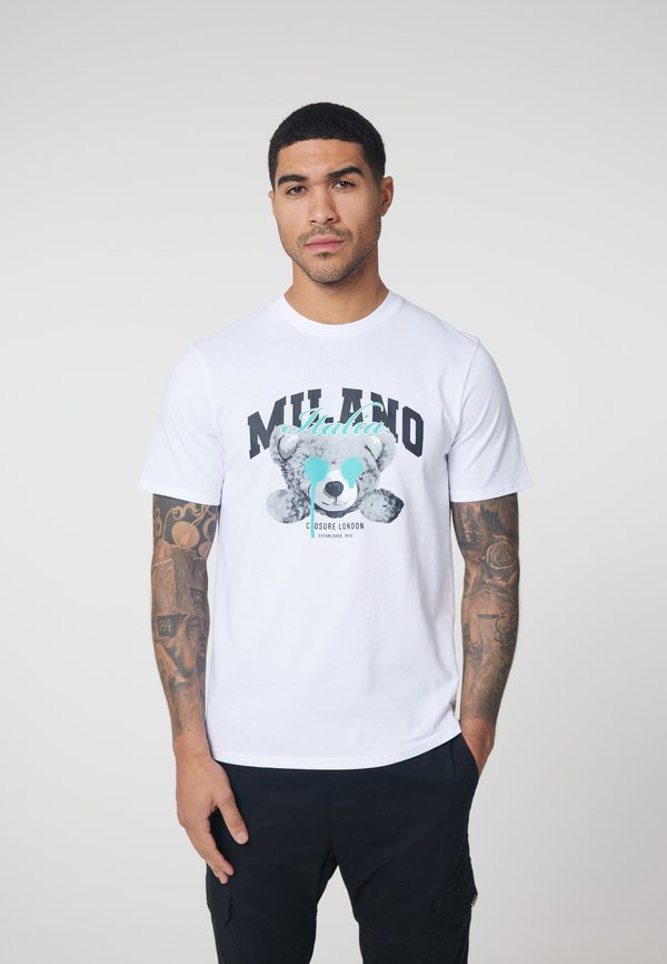 GRAFFITI TEDDY MILANO TEE - T-Shirt print