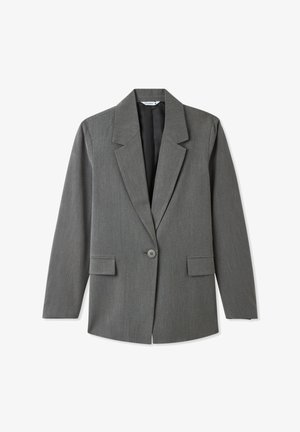 Terranova Blazer - grigio medio melange
