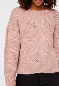 YAS Strickpullover - pink