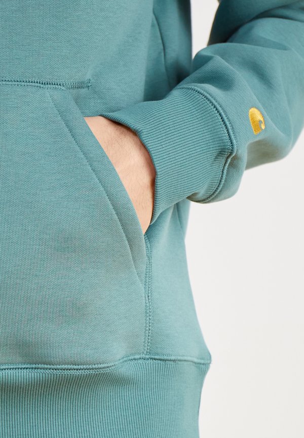 HOODED CHASE - Sweatshirt - silver pine3