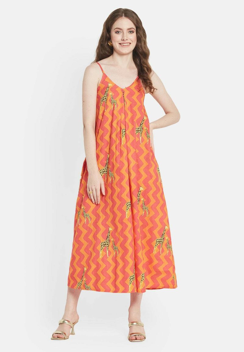 Be Sunset PAZ - Robe longue - fuchsia