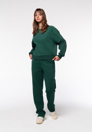 EOSELIO UNISEX STRAIGHT-LEG - Jogginghose - dark green