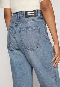 Dr.Denim ECHO - Calças de ganga de perna direita - mid blue jay lumber