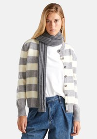 United Colors of Benetton WITH CABLE - Sciarpa - grey